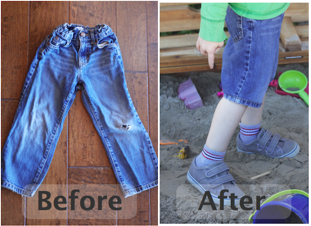 do it yourself divas: DIY: Make Jeans into Shorts Using the Original Hem