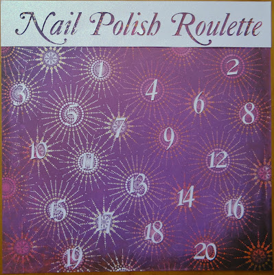 Amber's Craft a Week Blog: Nail Polish Roulette Slumber Party Game