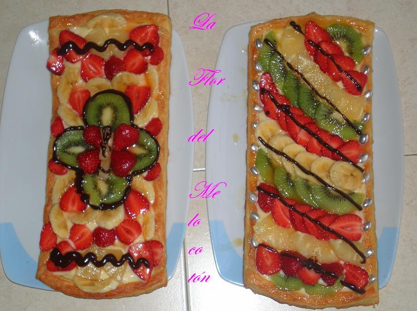 La Flor del Melocotón BANDAS DE FRUTA