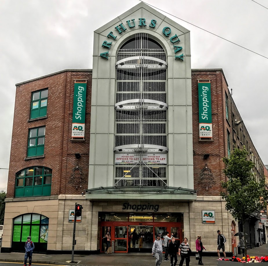 Patrick Comerford How Arthurs Quay moved from houses to slums before a