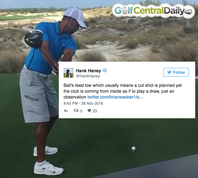 Hany Haney Analyses Video Of Tiger Woods Swing And