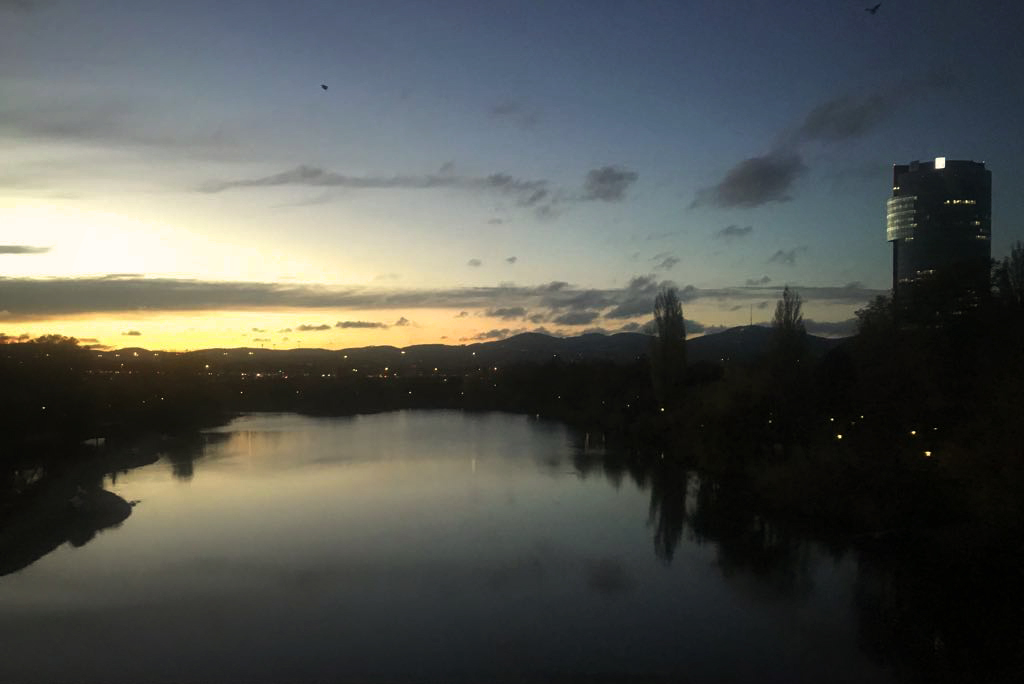 vienna sunset