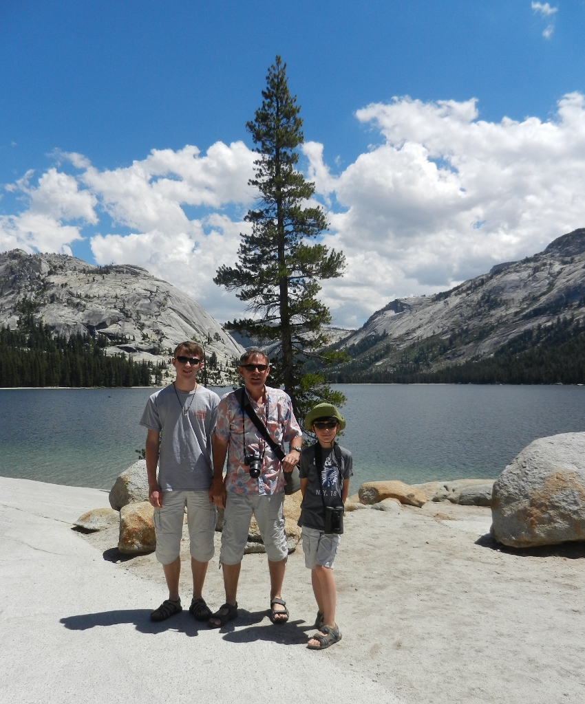 Yosemite National Park Tioga Pass Road Tenaya Lake