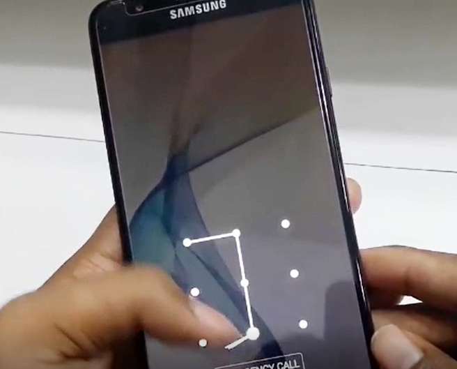 طريقة تخطي حماية الهاتف رمز القفل او النمط او البصمة لجهاز سامسونج Samsung Galaxy J7