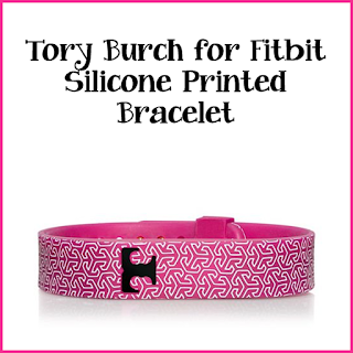 Tory Burch for Fitbit Flex silicone band in pink, $38