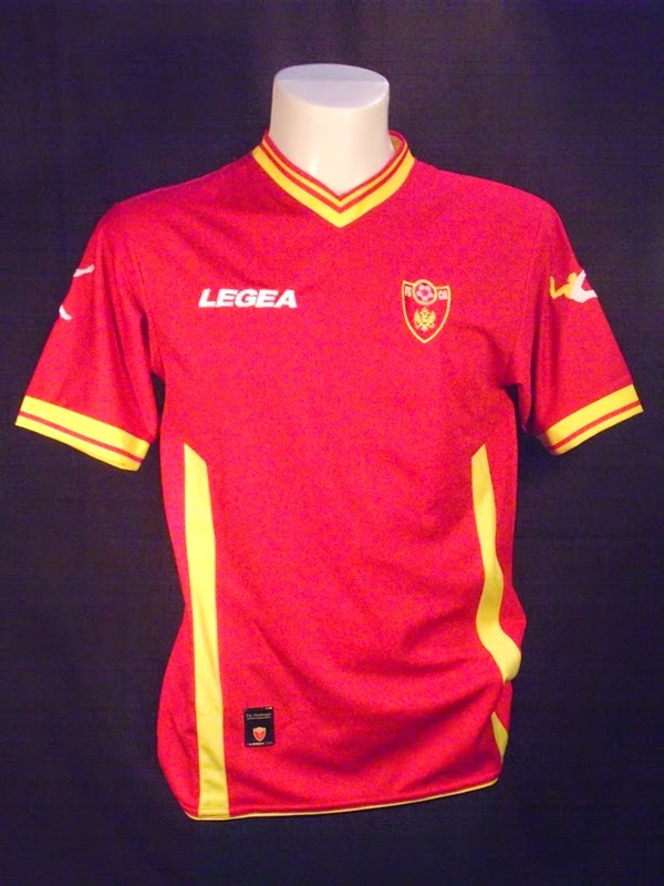 montenegro soccer jersey