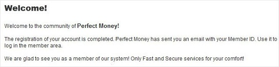 Cara Buat Perfect Money Cara Buat Perfect Money