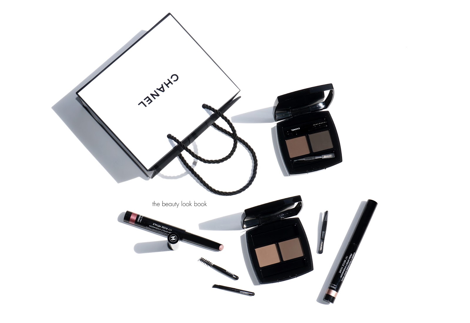 LA PALETTE SOURCILS Brow-filling and defining wax and powder duo 01 - Light  | CHANEL