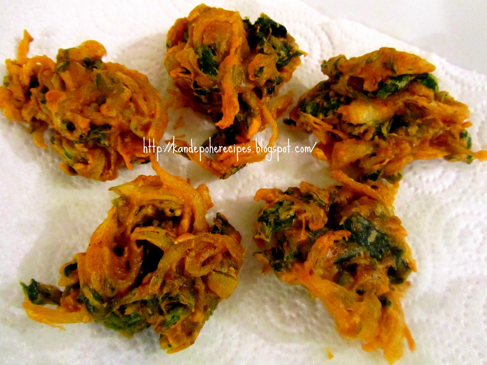 Spinach onion pakora | Spicy-Aroma Spinach onion pakora | Spicy-Aroma