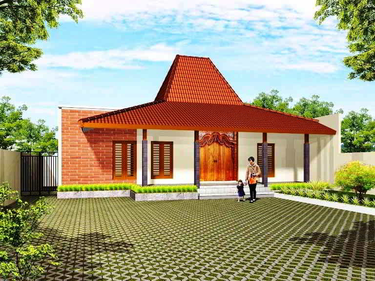 Model Rumah Adat Joglo Jawa Tengah Desain Modern