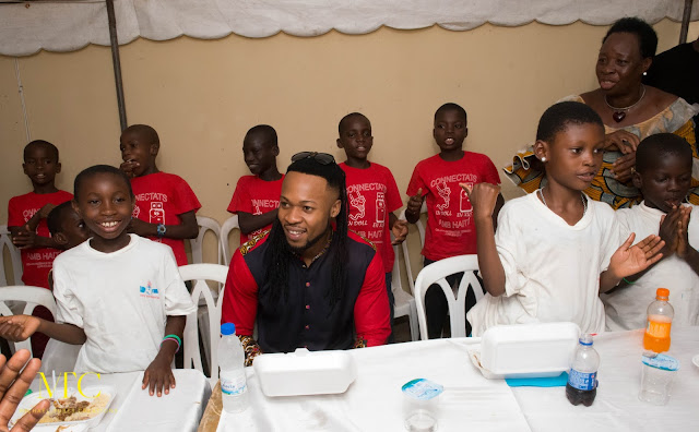Flavour Visitys Orphanage in Ivory Coast