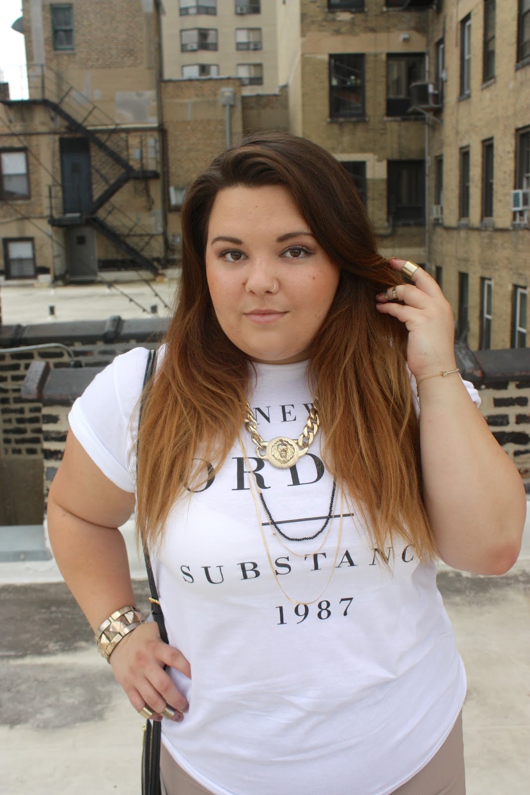 WHITE T | Natalie in the City - A Chicago Petite Plus Size Fashion Blog ...