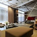 Unique interior with mirrored walls