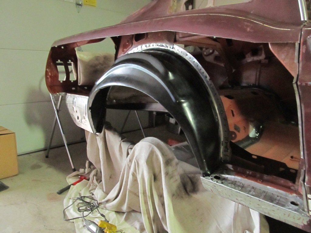 Installing the new Outer Wheelhouse