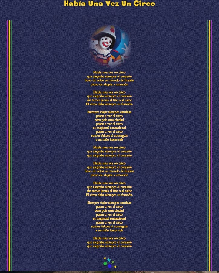 Blog de recursos para Educación Infantil: Letras de canciones infantiles