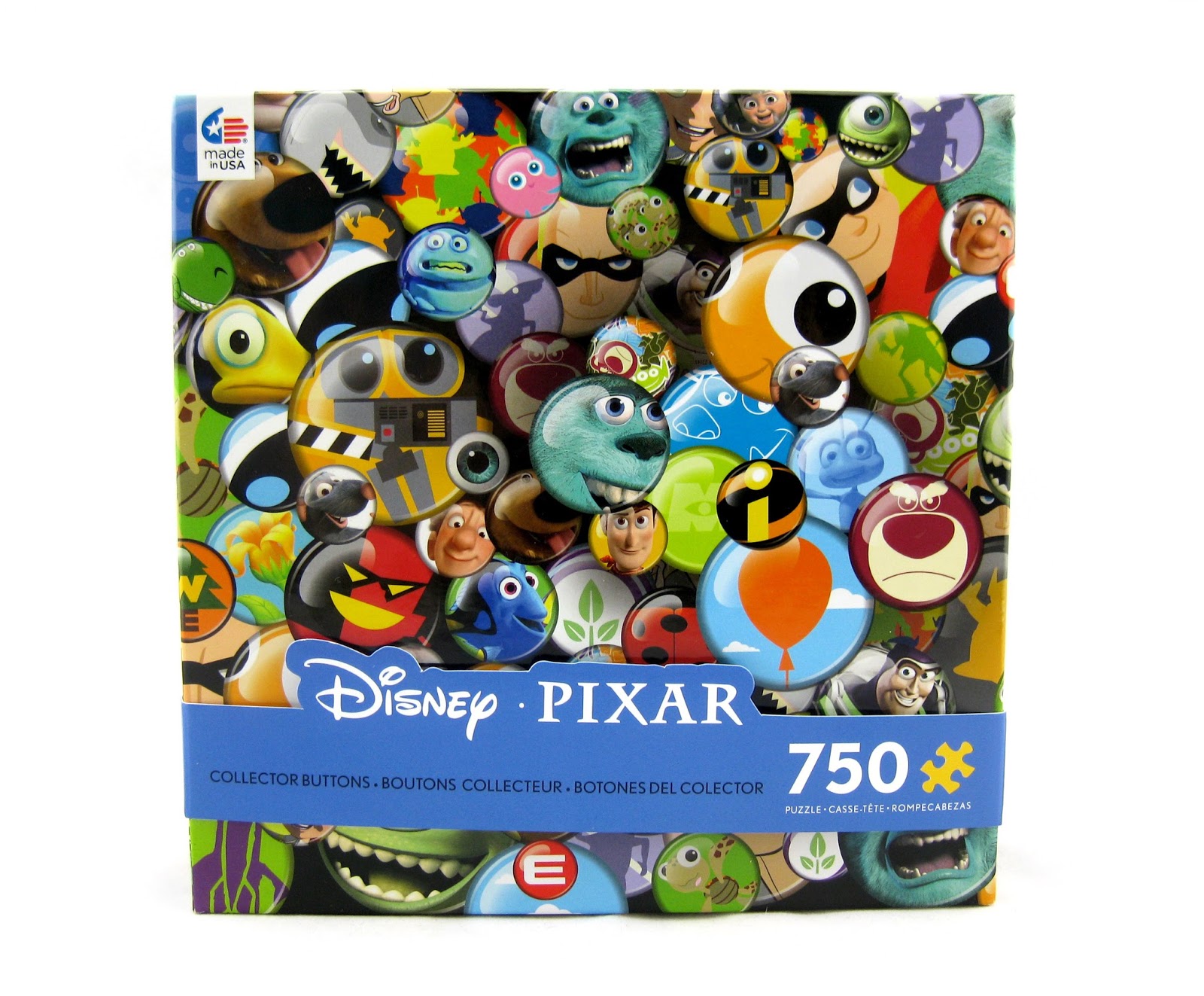 Dan the Pixar Fan: Pixar Collection: Disney·Pixar Collector Buttons Jigsaw  Puzzle