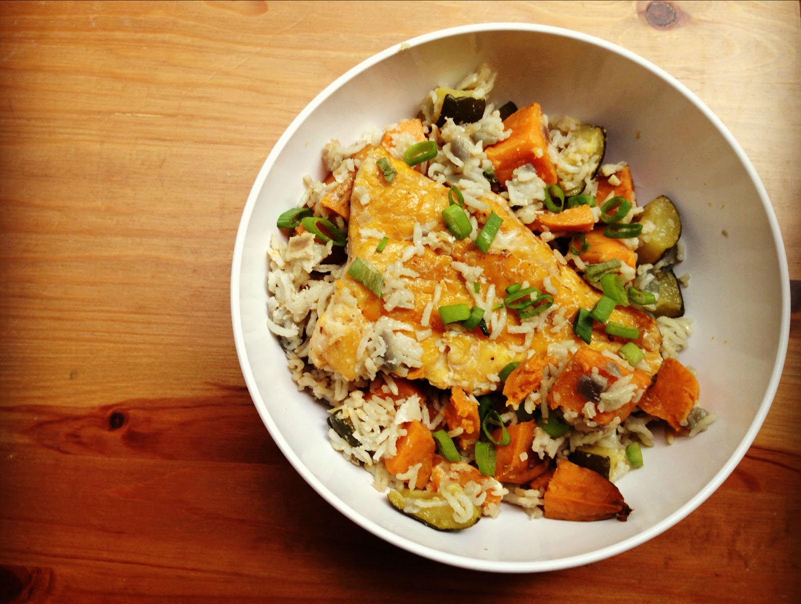 A Light Perspective Mediterranean Smoked Haddock & Gammon Steak With