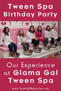 Our Experience with a Birthday Party at Glama Gal Tween Spa