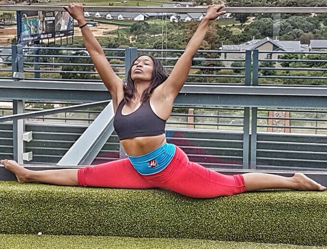 Top 10 Hot Pics Of Khabonina Qubeka Stretching Her Legs 