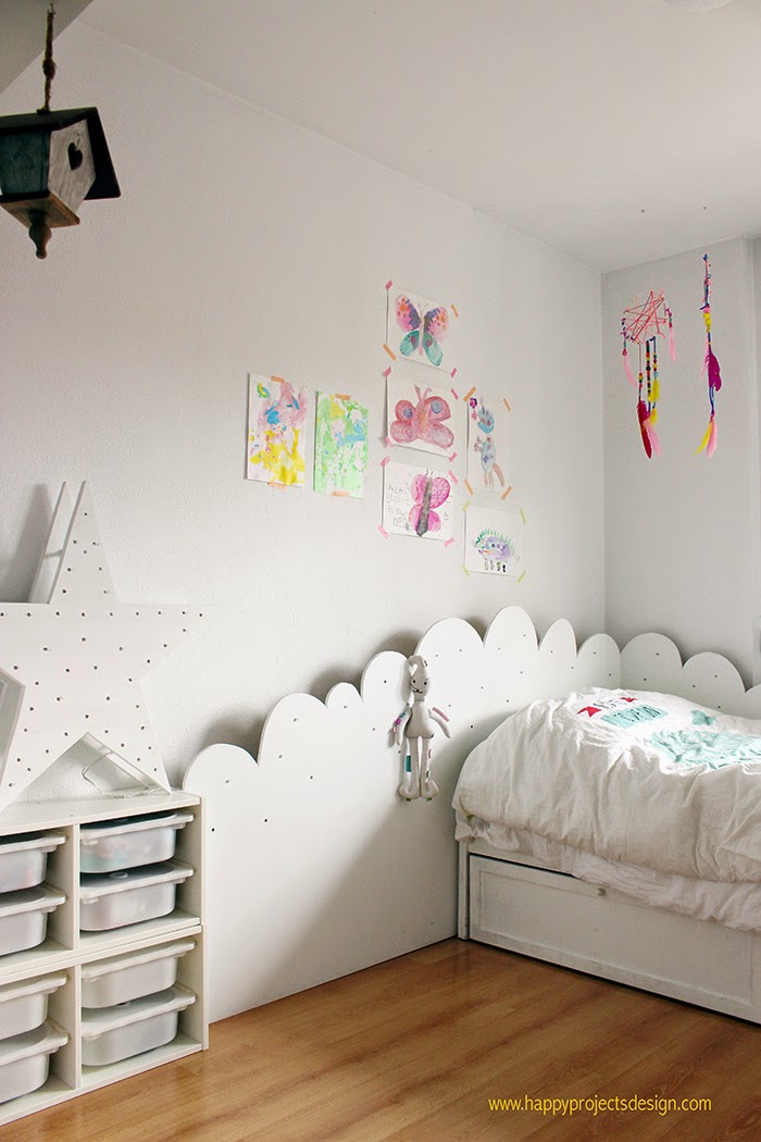 habitación para niñas DIY: dormir en una nube habitación para niñas DIY: dormir en una nube