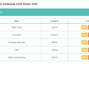 Contoh Program Oop Pada Php Contoh Program Oop Pada Php
