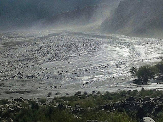 Glacier Destroyed Villages