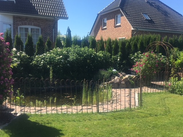 Teich und Steckzäune von www.melabel.be Lob für die Kindersicherung