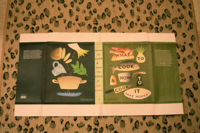 Phaidon dust jacket for What to Cook