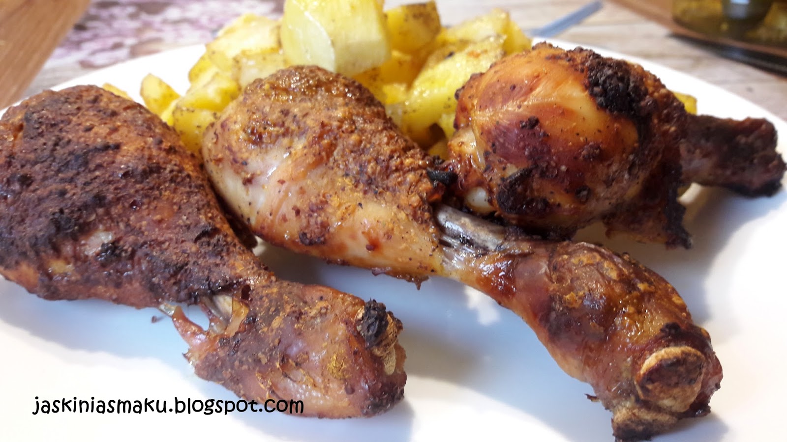 Jaskinia Smaku Dramstiki z piekarnika w marynacie słodkoostrej