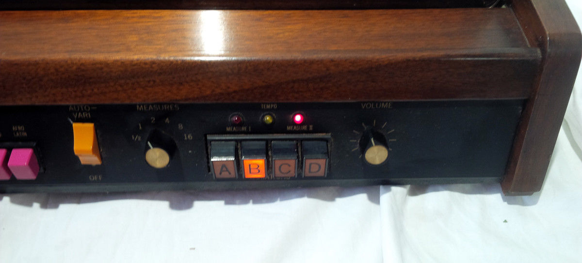 MATRIXSYNTH Vintage Hammond Organ AutoVari 64 Drum Machine SN 1068193