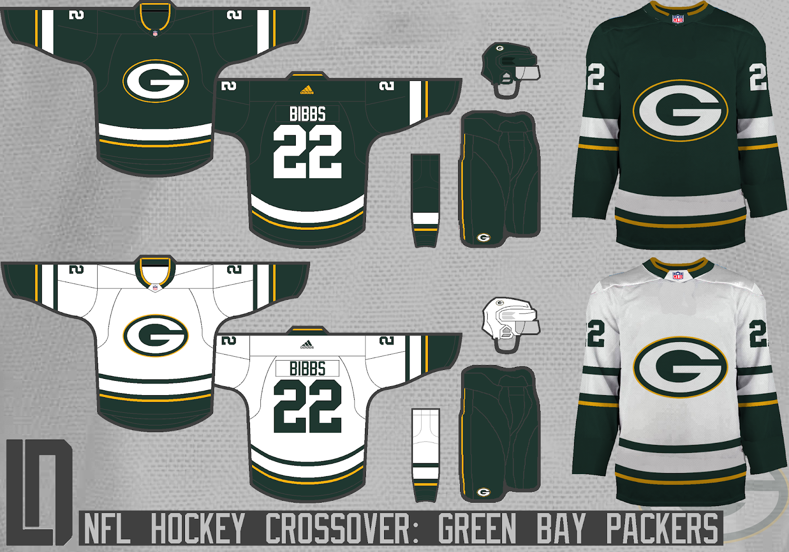 packers hockey jersey