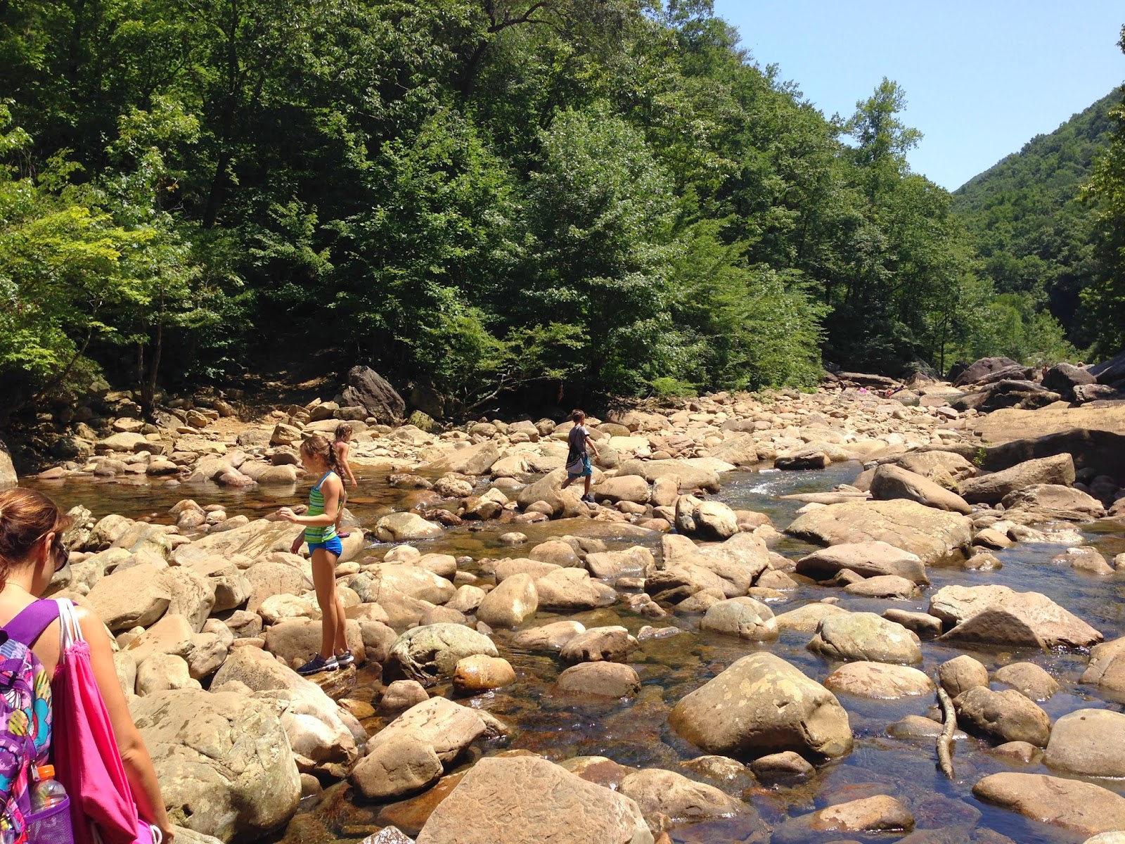 Frugal Family Travelers Blue Hole in Soddy Daisy, TN