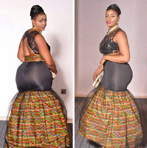 ankara styles to hide big tummy