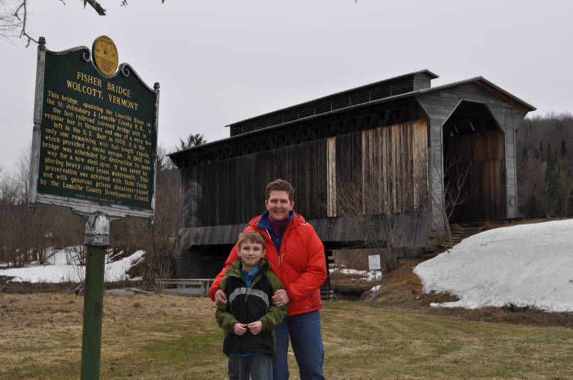 N.E. Wanderer Spring Vermont Trip Wolcott to Jericho