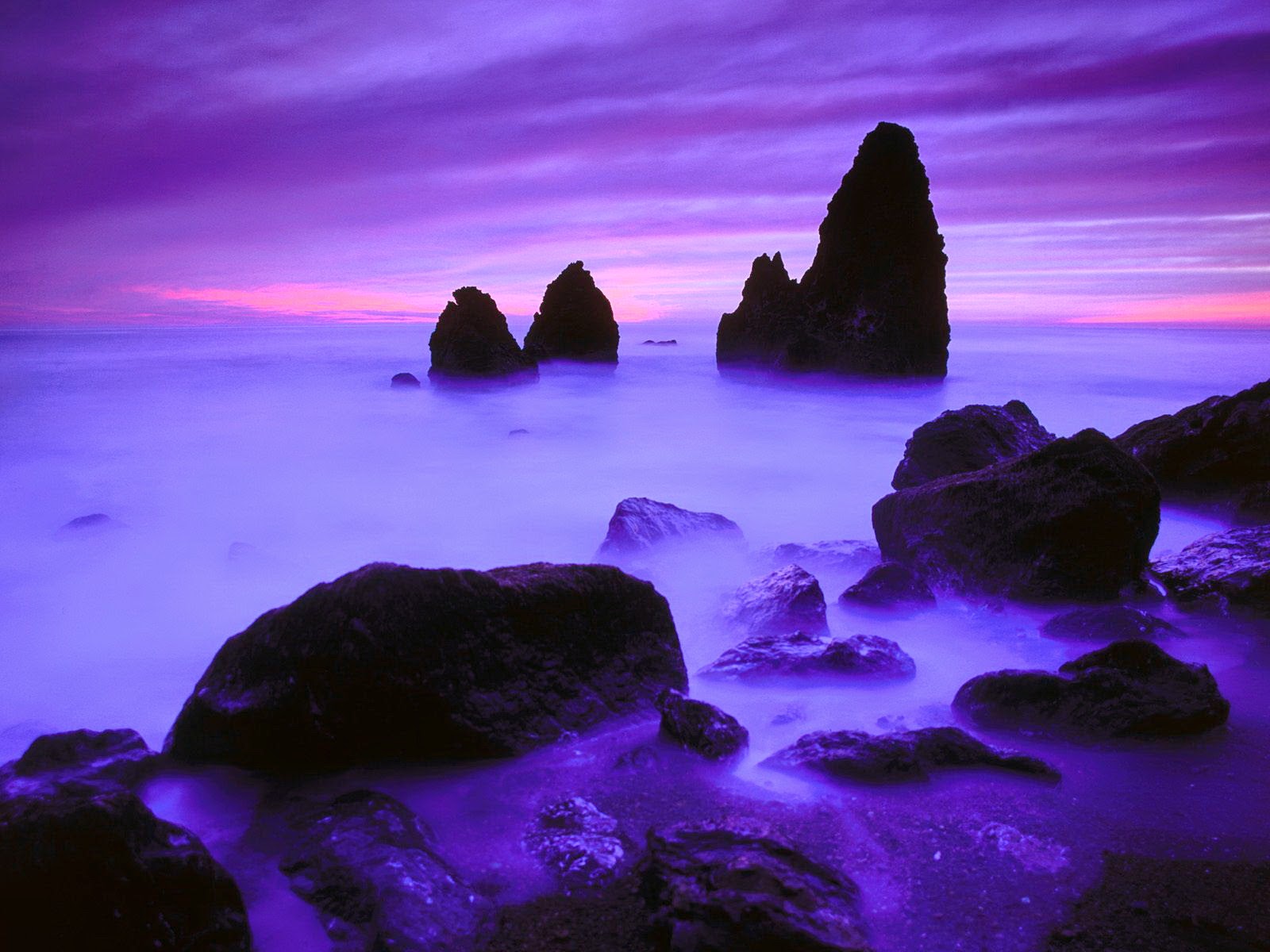 Magical Sea Rock Wallpaper | Free Wallpaper