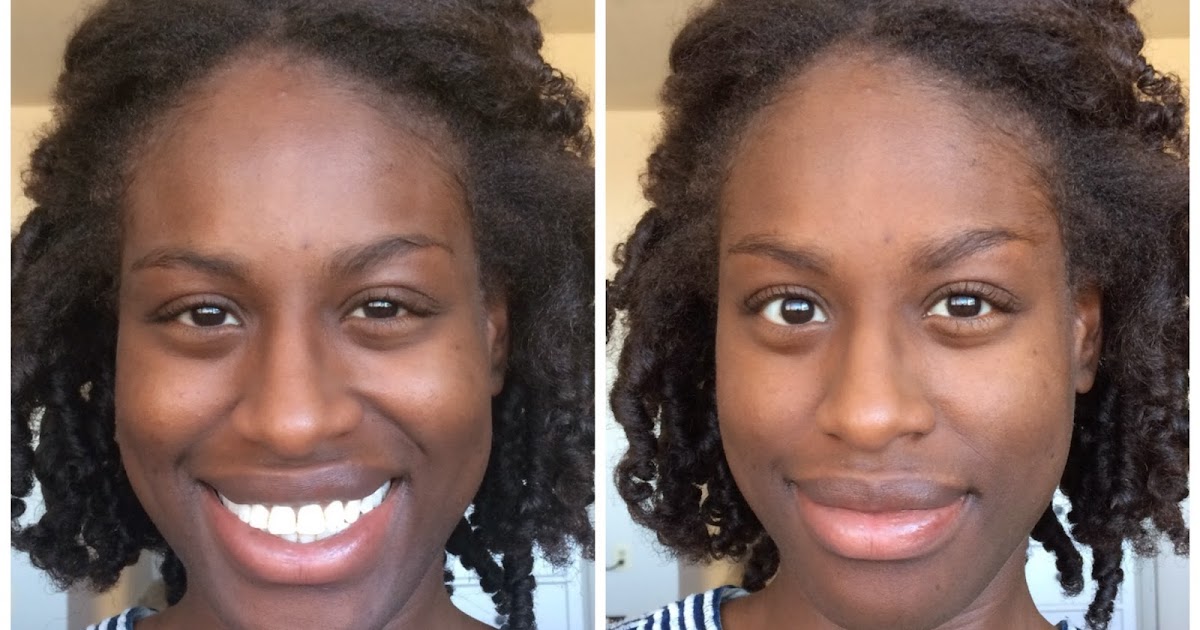 Before and After: Cacao Foundation and Aloe Vera Gel Mascara | FroBunni