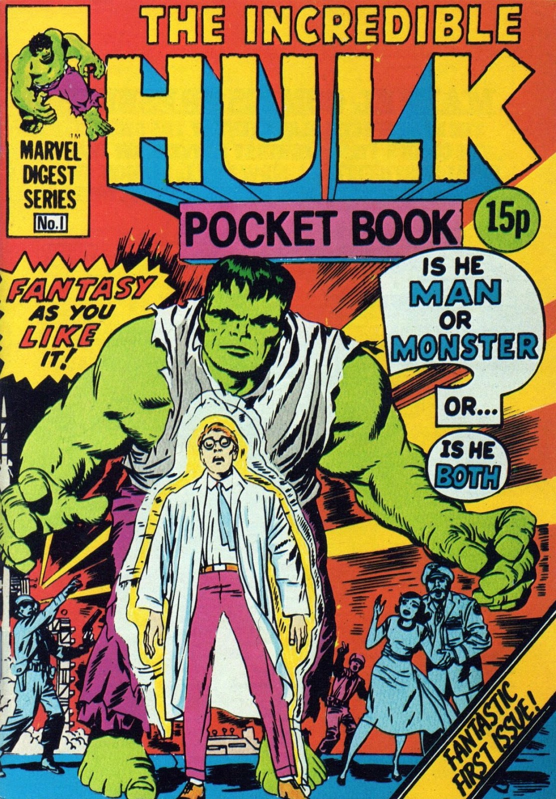 CRIVENS! COMICS & STUFF! THE COMPLETE INCREDIBLE HULK POCKET BOOK