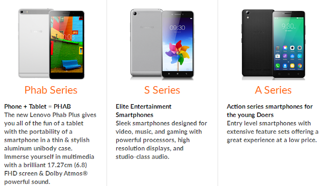Klasifikasi Smartphone Lenovo Klasifikasi Smartphone Lenovo
