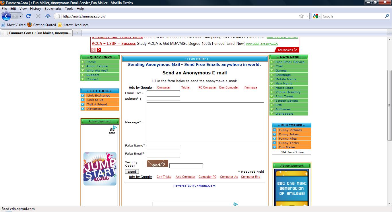 All tricks tips send free anonymous email anywhere in the world cool prank