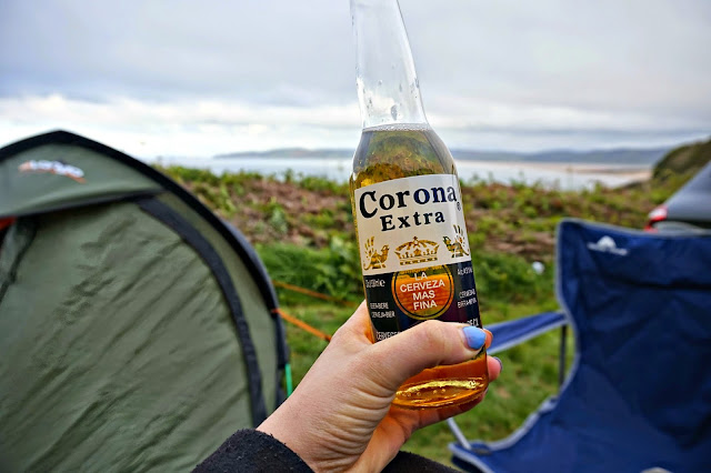 Corona while camping