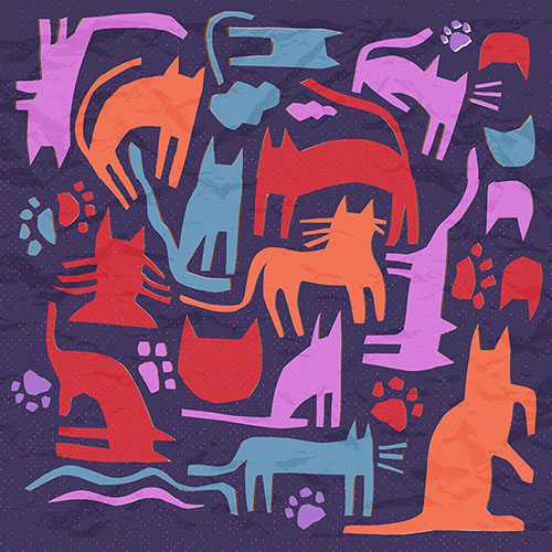 brookealbrechtstudio A cluster of cats