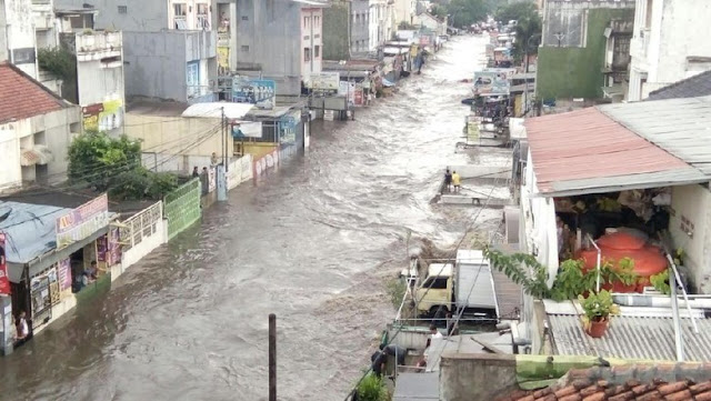 Video Banjir Pasteur Bandung