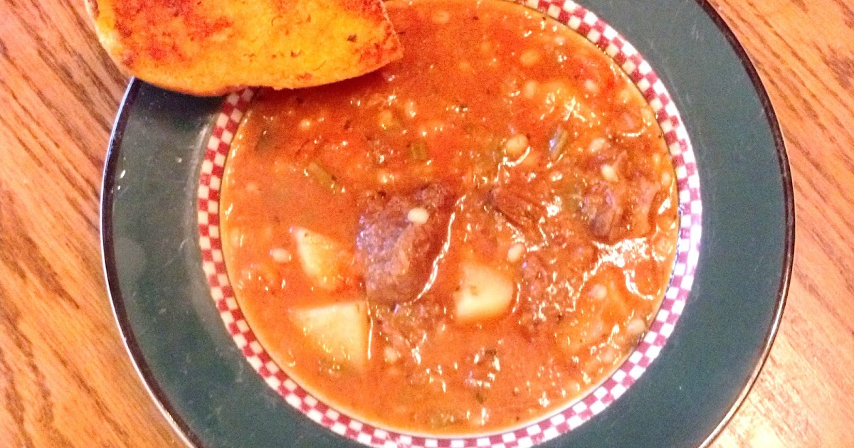 Noshing with Nancy Vegetable Beef Soup