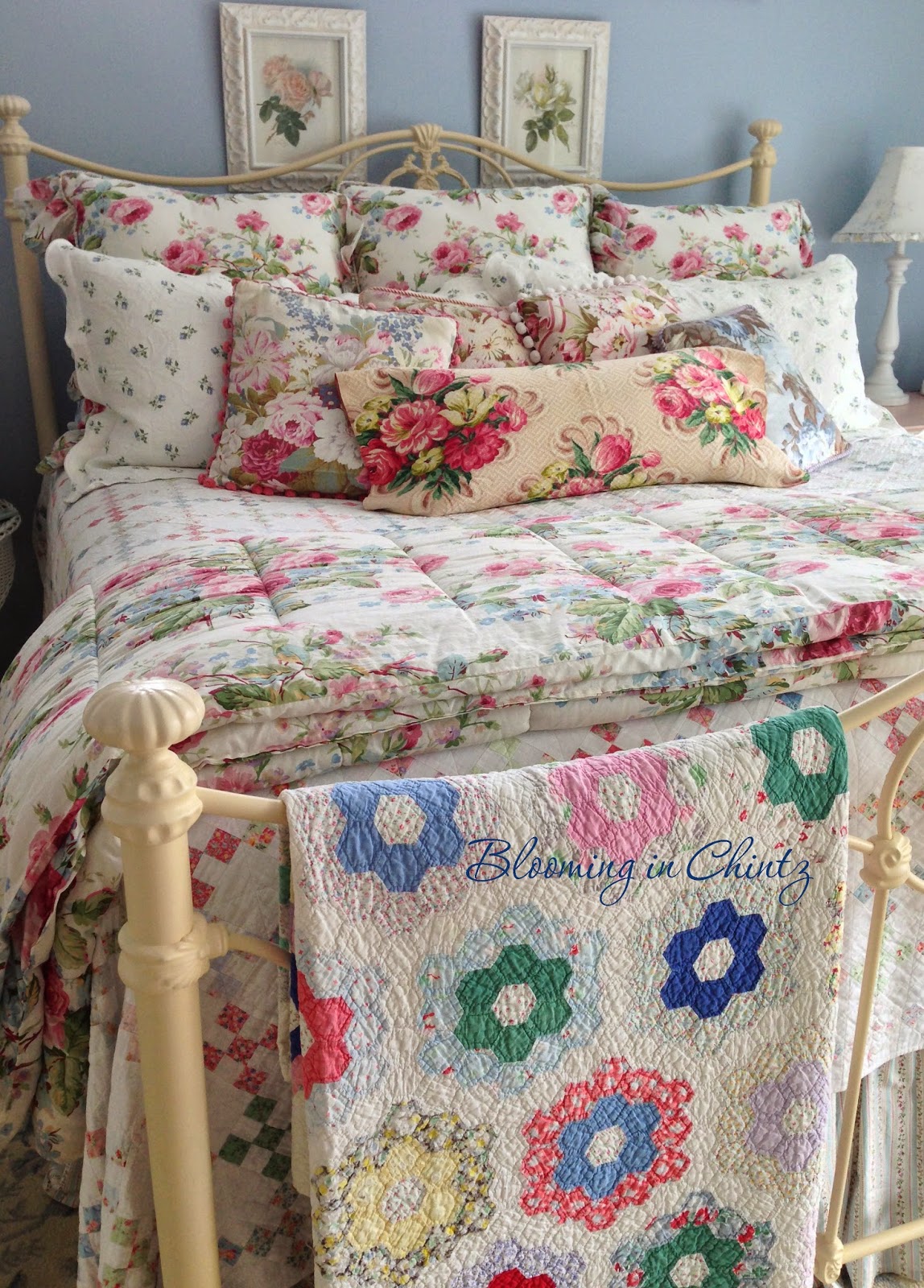 Blooming In Chintz: Bedroom Decorating