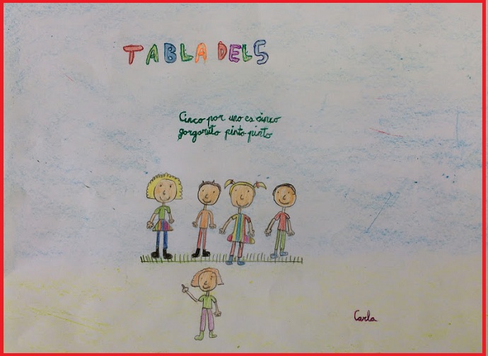 APRENDO ASÍ TABLA DE MULTIPLICAR DEL 5 GLORIA FUERTES