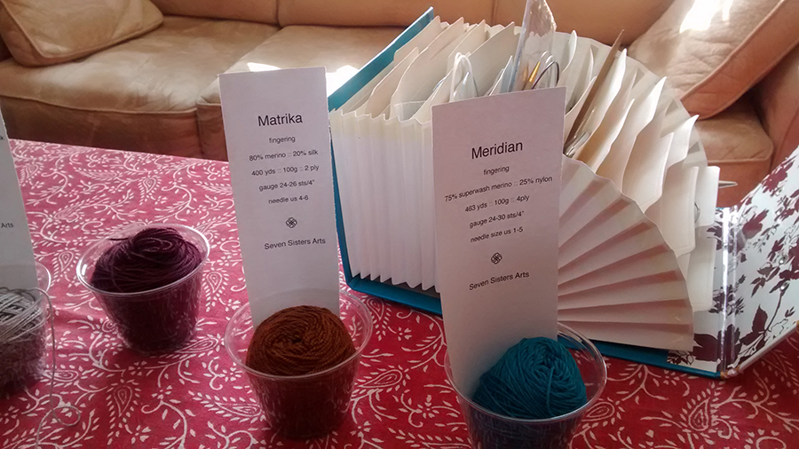 GIVEAWAY! Win A Set of Gradient Mini Skeins from Seven Sisters Arts