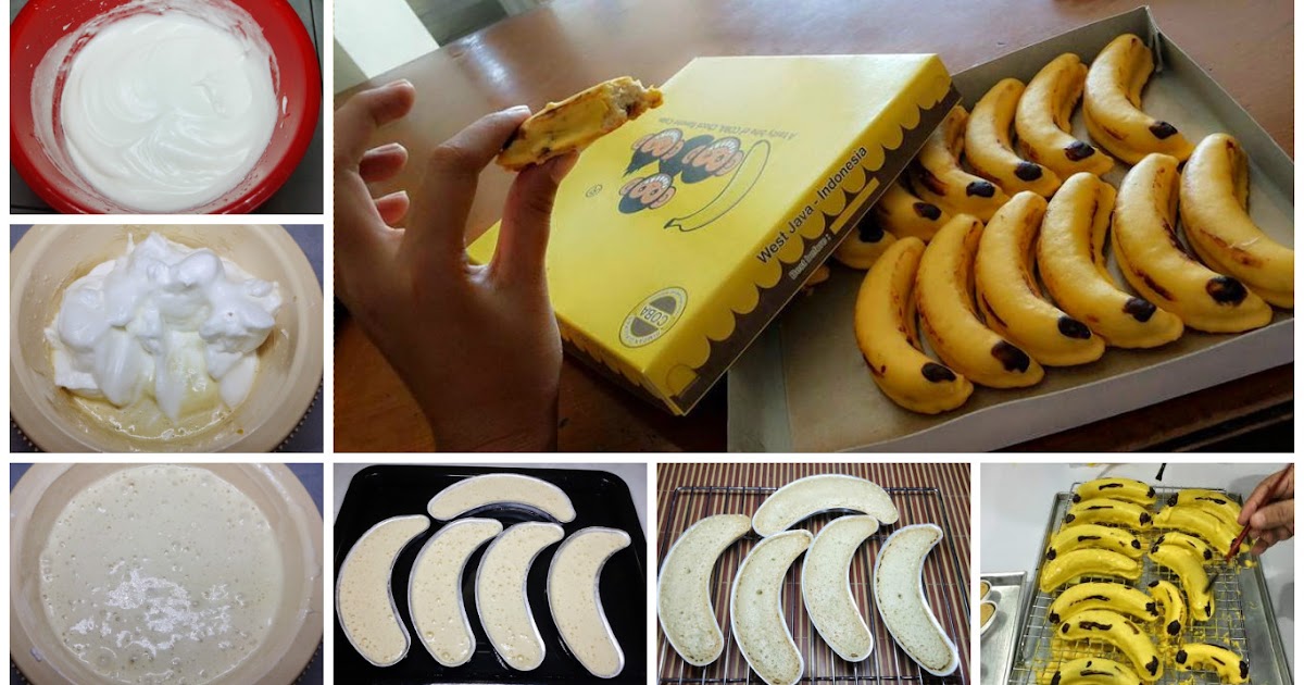 Resep Banana Cotton Cake dari Ny. Liem. Manis dan Lembut