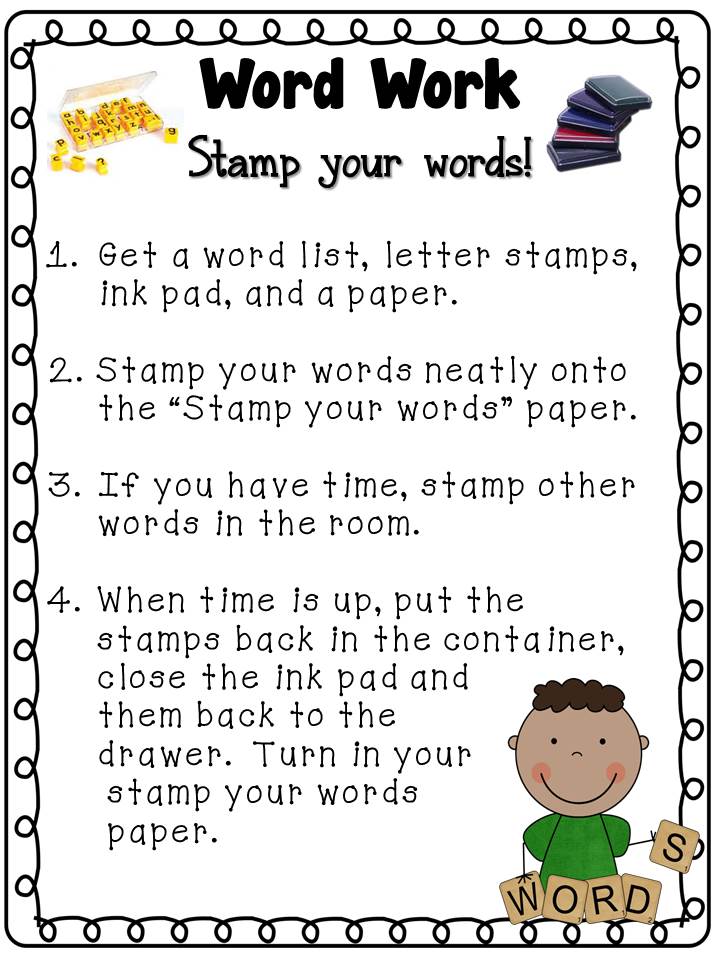 Tori's Teacher Tips: Daily 5- Word Work! {giant freebie!}