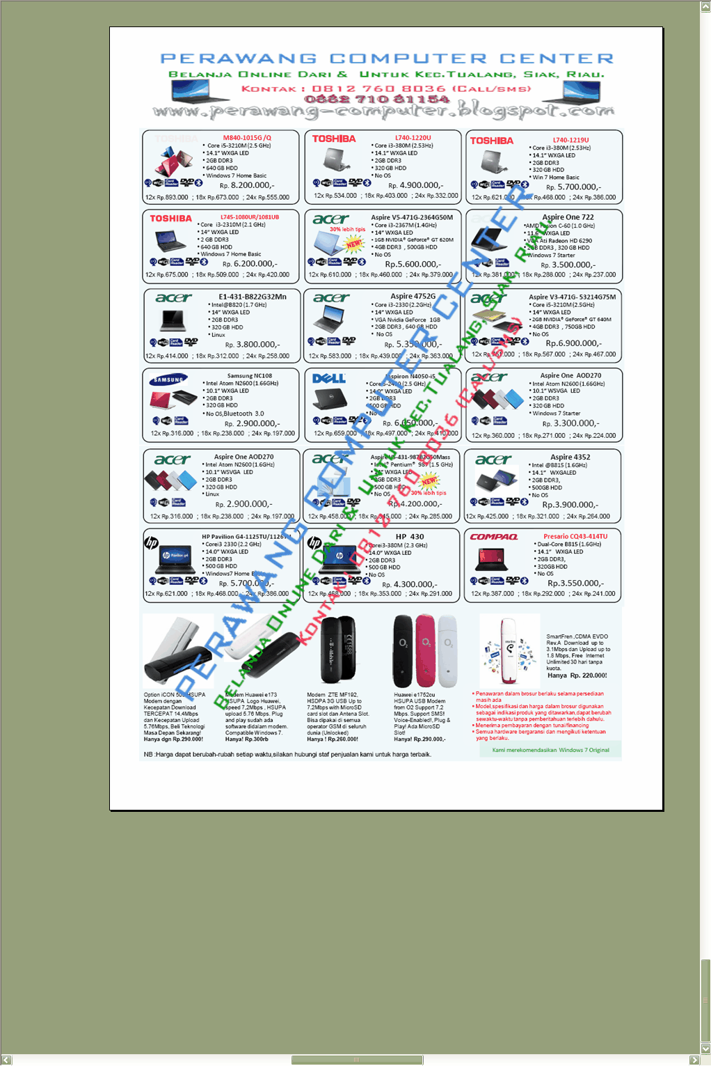 Perawang Computer Center Download Brosur Laptop Perawang Perawang Computer Center Download Brosur Laptop Perawang
