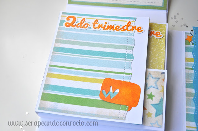Album Embarazo Mini Album Bebé Scrapbooking Album Embarazo Mini Album Bebé Scrapbooking